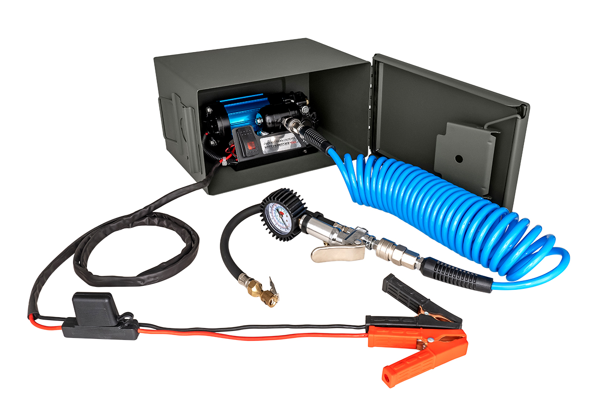 Компрессор автомобильный переносной 12V YURUI 85 л/мин 10 атм