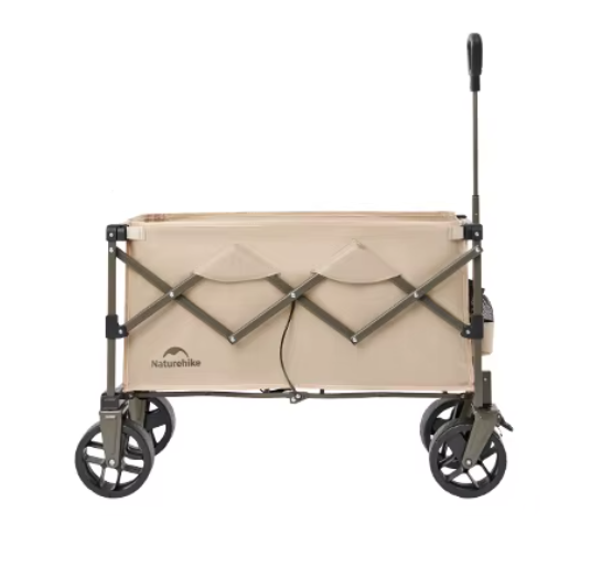 1 Тележка туристическая Naturehike 88х46х93 см, коричневая