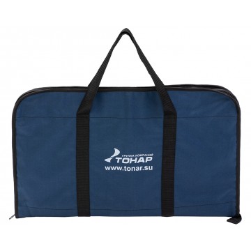 Мангал разборный ТОНАР со столиком и подставкой под казан (2 мм), сумка в комплекте