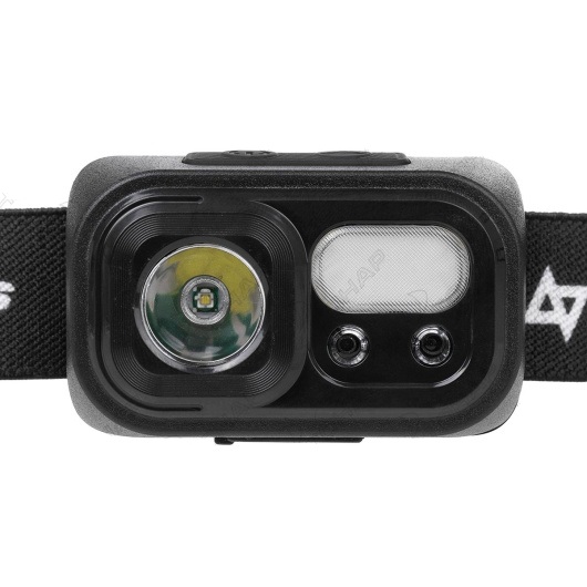 Фонарь налобный NISUS сенсорный 200 LM, IP44, USB