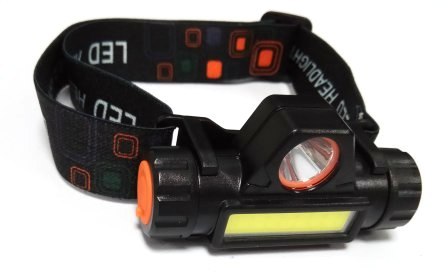 Фонарь налобный аккумуляторный NNBrand матричный светодиод