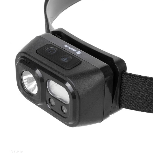 3 Фонарь налобный NISUS сенсорный 200 LM, IP44, USB