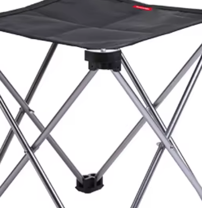 4 Табурет Naturehike складной, черный, до 100 кг