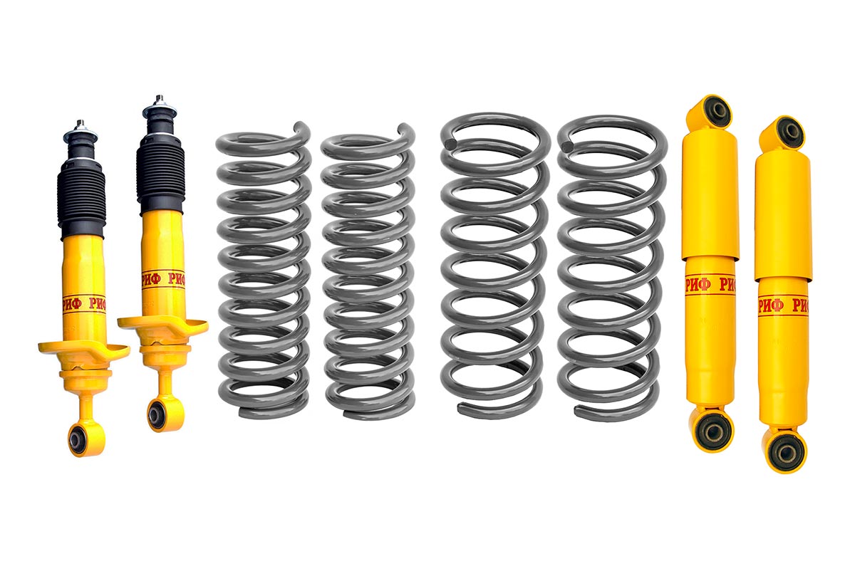 Лифт-комплект РИФ Nissan Pathfinder R51 лифт 40 мм мягкий