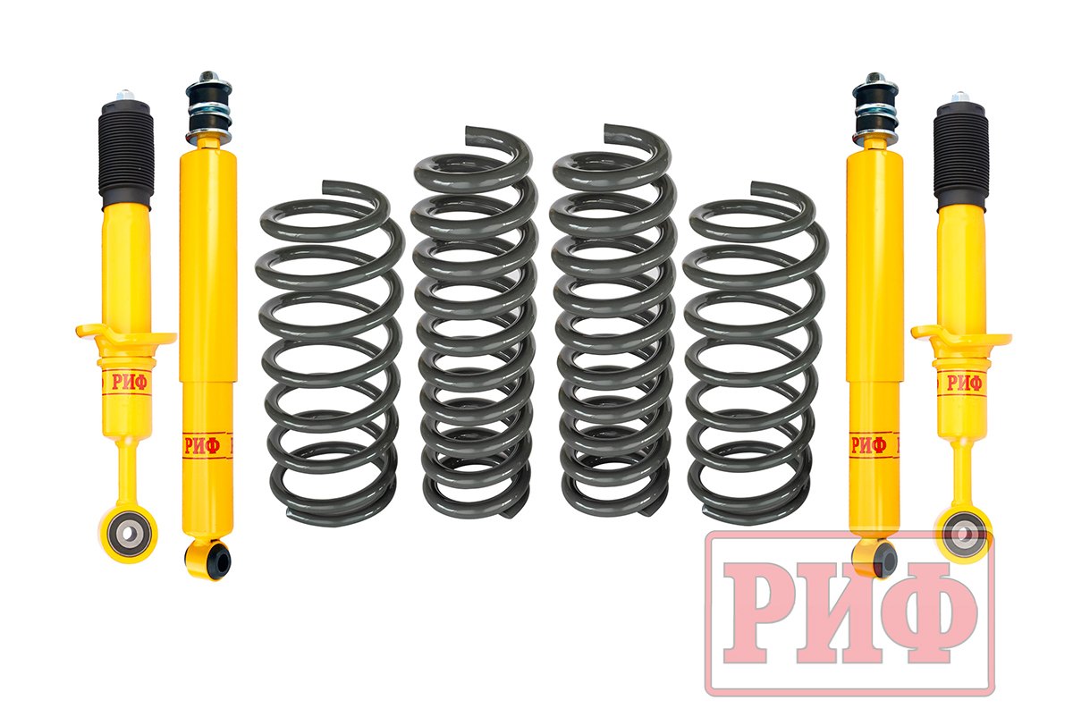 Лифт-комплект РИФ Toyota Land Cruiser 200 лифт 25 мм дизель мягкий