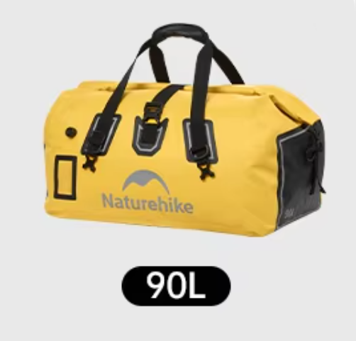 2 Гермосумка Naturehike 90 л ПВХ (желтая)