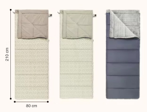 4 Мешок спальный Naturehike Shanmi, 210х80см, (ТК: +10C), (правый), светло-зеленый