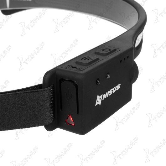 2 Фонарь налобный сенсорный LED-200 LM, COB-200LM, IPX4, USB