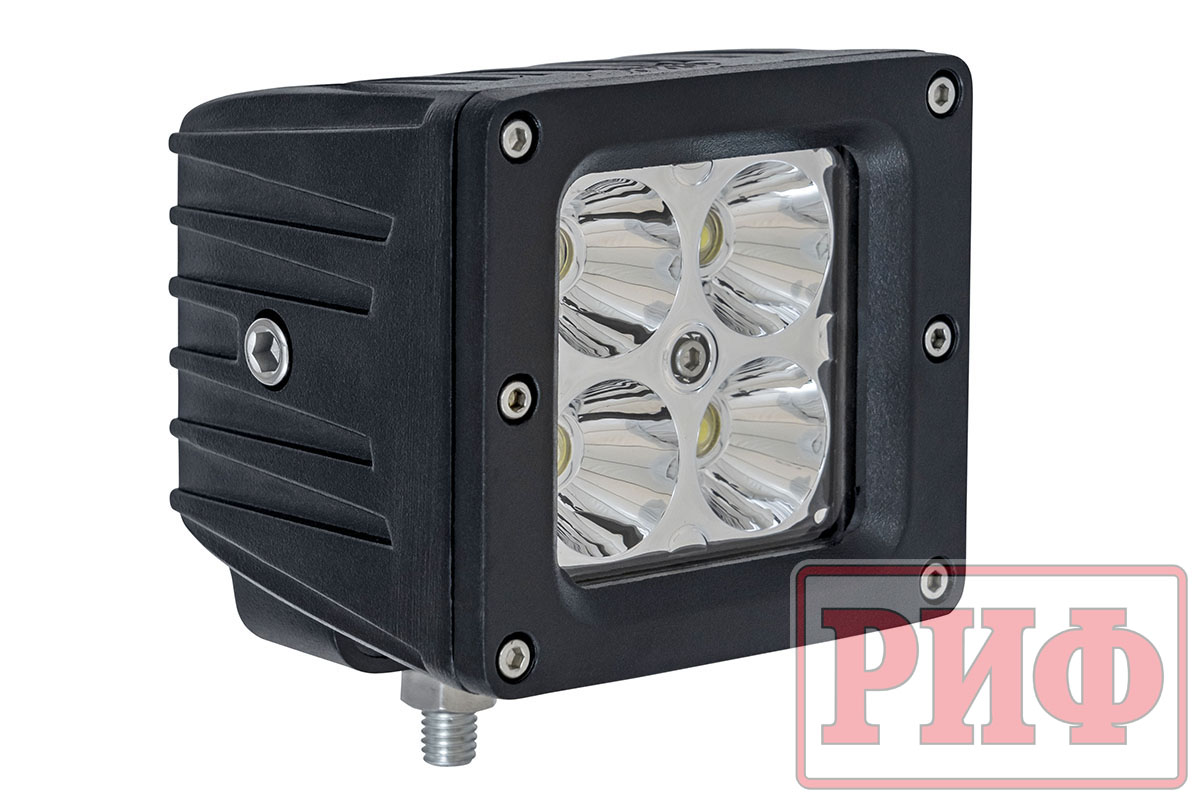 Фара светодиодная дальнего света РИФ 92 мм 20W