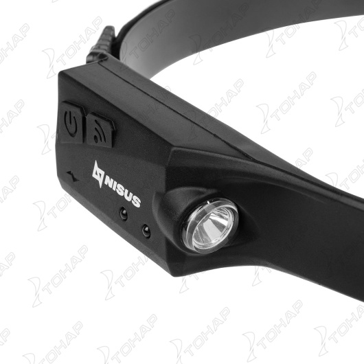 5 Фонарь налобный NISUS сенсорный LED-120 LM, COB-340 LM, IPX4, USB 5 Фонарь налобный NISUS сенсорный LED-120 LM, COB-340 LM, IPX4, USB