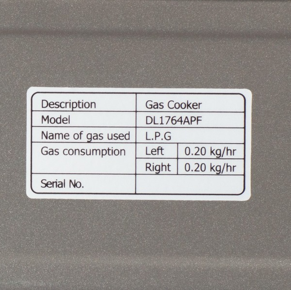 2 Плита газовая NaMilux 2 конфорки (под бытовой баллон)