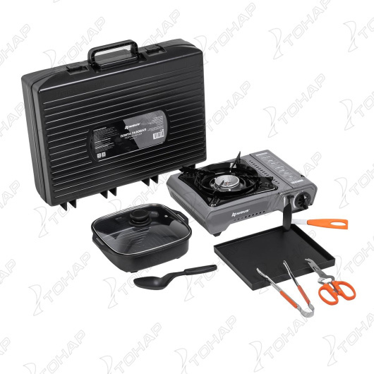 2 Плита газовая портативная в кейсе NISUS