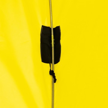 Палатка-зонт зимняя HELIOS NORD-2 с дышащим верхом (желтый/черный)