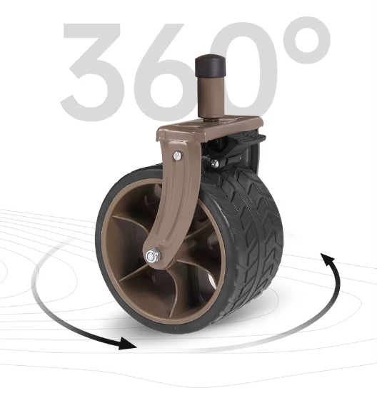 2Тележка туристическая Naturehike 106х50х89 см, коричневая