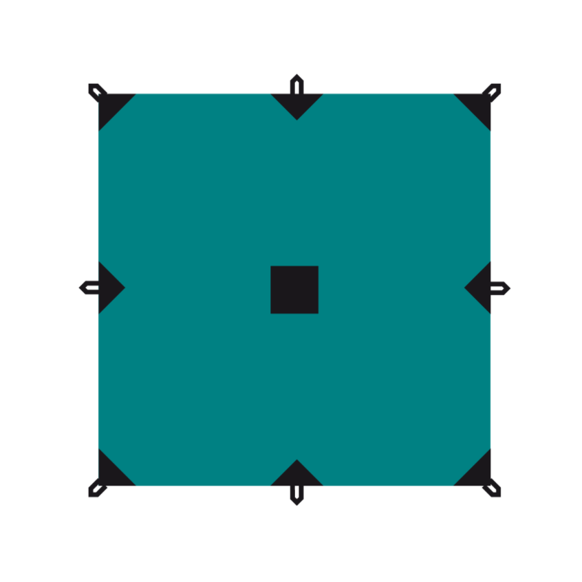 Тент BTrace 3x5, Зеленый