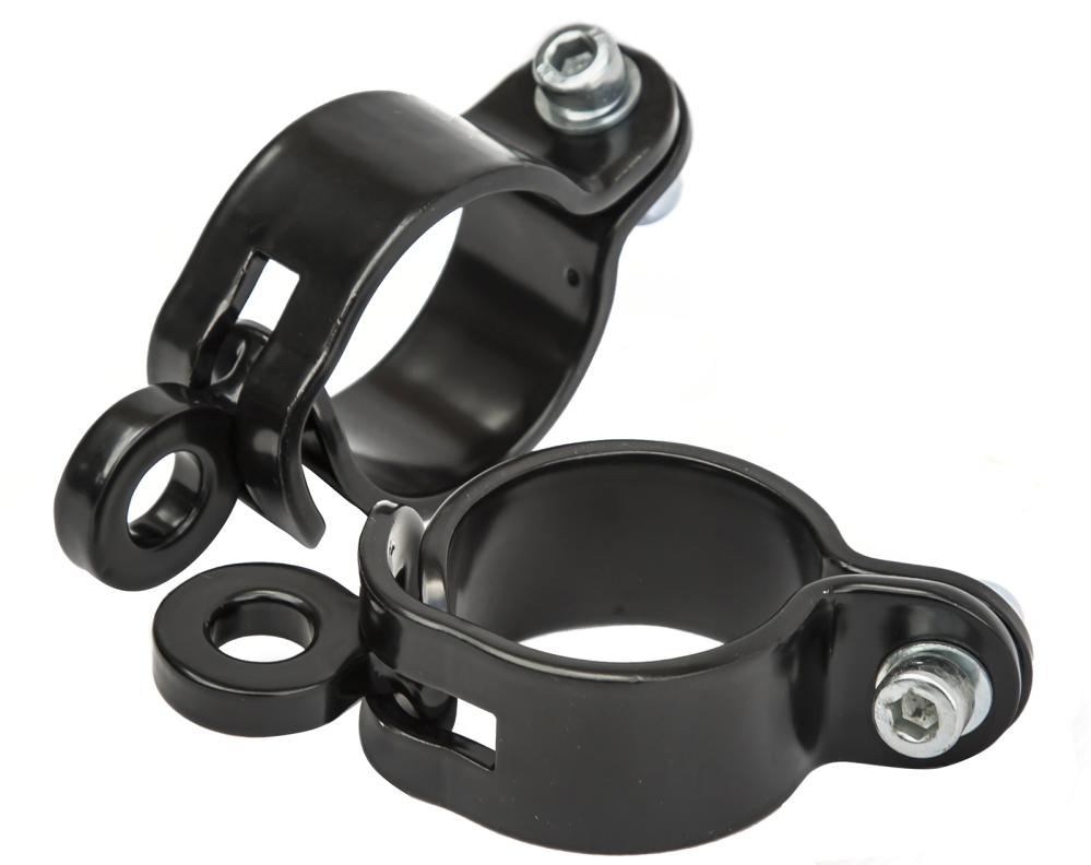 Кронштейны на защитную дугу (кенгурин) РИФ для крепления веткоотбойников D51 (к-т 2 шт.)