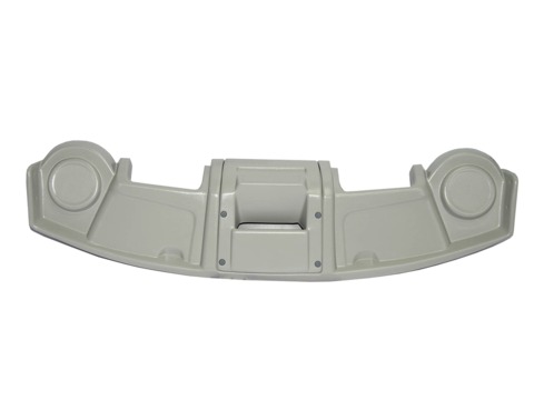 Полка под магнитолу УАЗ 452 Буханка "Муза" (серая)