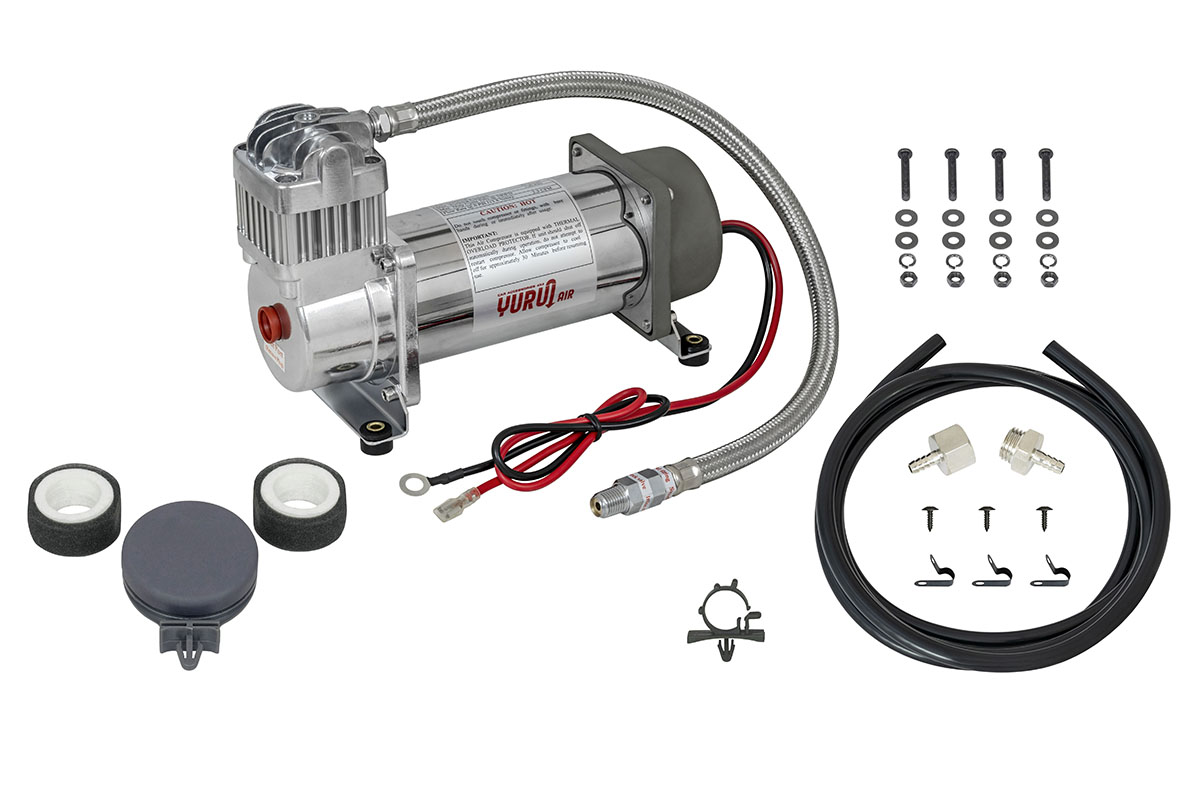Компрессор автомобильный стационарный 12V YURUI 65 л/мин 10,2 атм