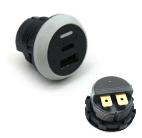 Розетка USB 5В/3,6А , PD