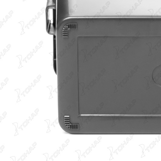 Ящик рыболовный зимний HELIOS, 19 л, серый/синий