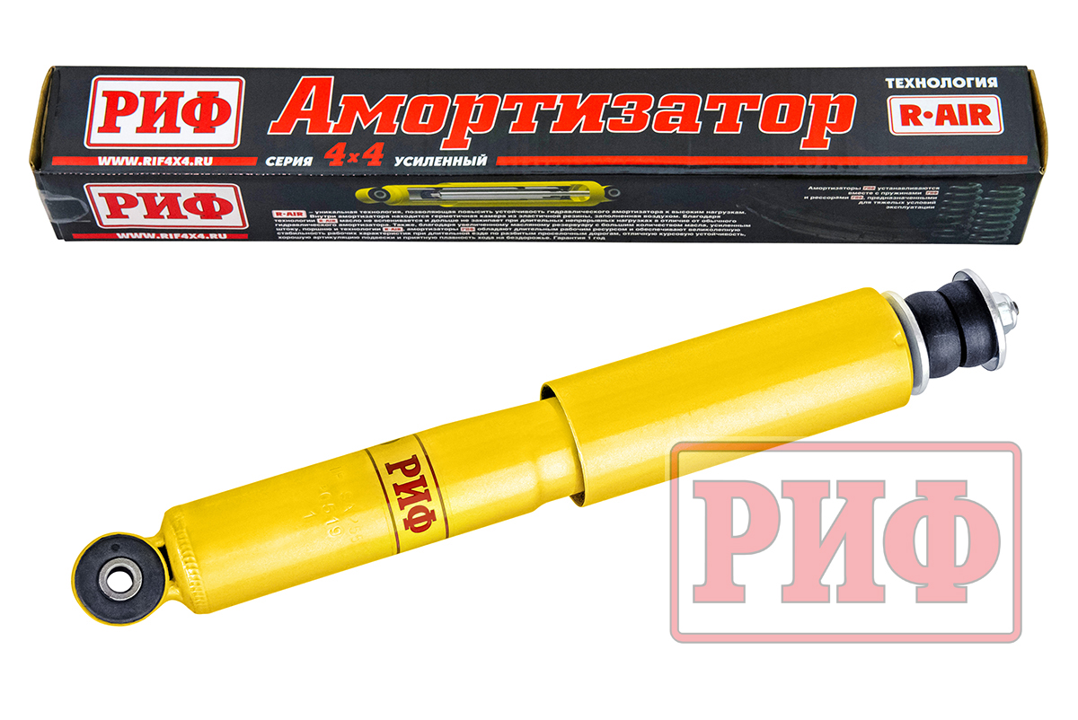 Амортизатор РИФ передний Нива 21214М штатный, 21214 штатный и лифт 50 мм