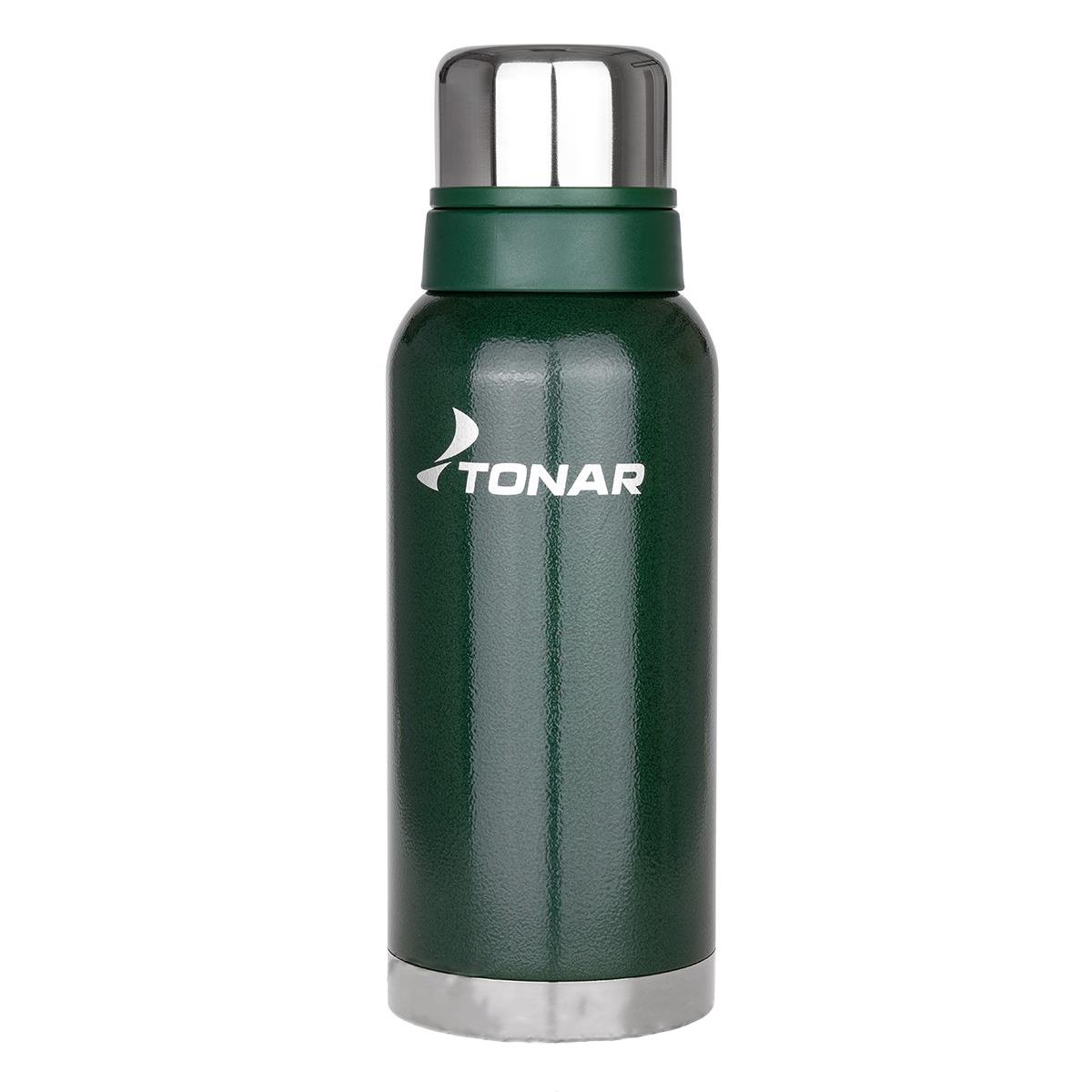 Термос ТОНАР 1000ML с ситечком зеленый (2 крышки-кружки) Термос ТОНАР 1000ML с ситечком зеленый (2 крышки-кружки)