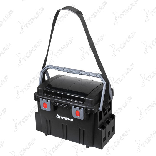 Ящик форелевый NISUS 44x30x33 см, черный