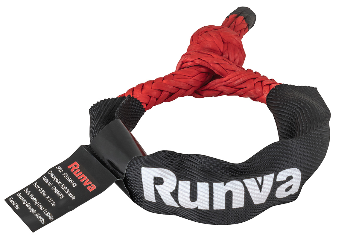 Софт-шакл RUNVA 10 мм x 0,45 м, красный Софт-шакл RUNVA 10 мм x 0,45 м, красный