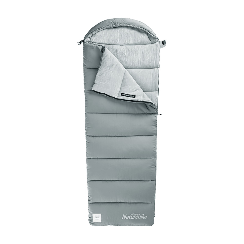 Мешок спальный Naturehike Envelope M300, (190+30)х80 см, (левый) (ТК: +6C), серый Мешок спальный Naturehike Envelope M300, (190+30)х80 см, (левый) (ТК: +6C), серый