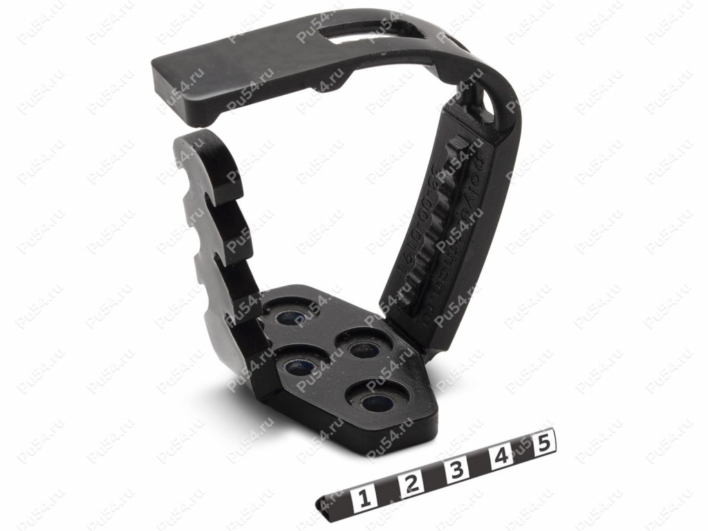 Крепление универсальное эконом-вариант (армированное, U-образное, продольная фиксация) 25-45 мм