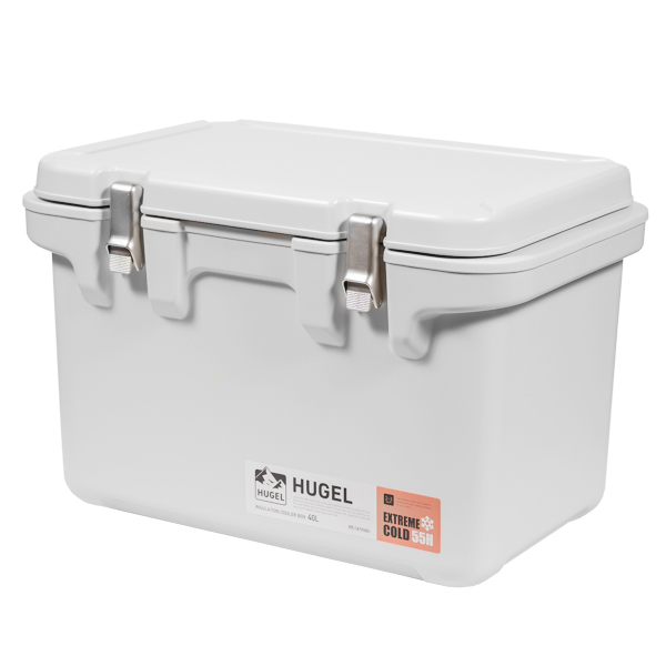 3 Термобокс IRIS HUGEL VACUUM COOLER BOX TC-40 Белый, 40 литров