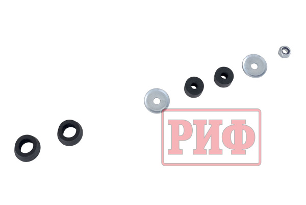 Амортизатор РИФ задний газовый Toyota Land Cruiser Prado 90/95, 4Runner 1996-2002 лифт 45 мм