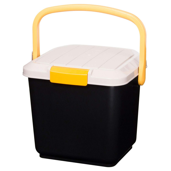 2 Ящик экспедиционный IRIS RV BOX Bucket 15B, 15 литров 34x32x28 см., бежевый/черный