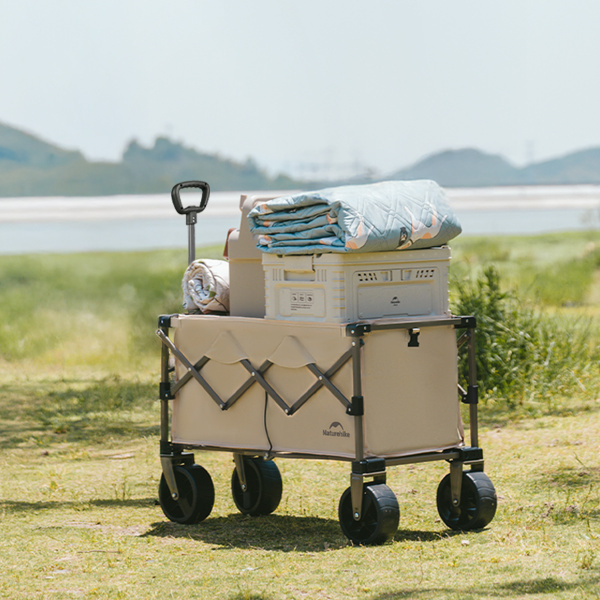 Тележка туристическая Naturehike Light 88х46х93 см, 100л, серая