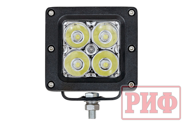 Светодиодная фара дальнего света РИФ 92 мм 20W