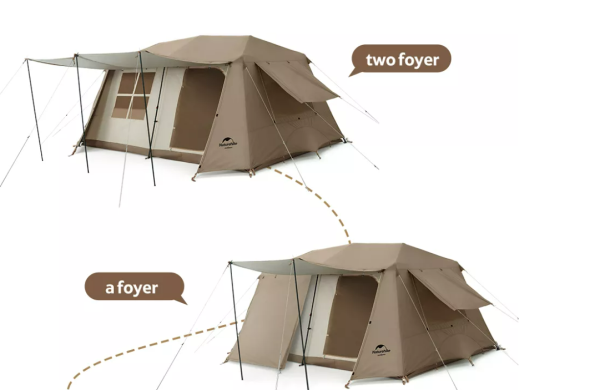 1 Палатка Naturehike Village 13 автоматическая 5-8-местная 1 Палатка Naturehike Village 13 автоматическая 5-8-местная