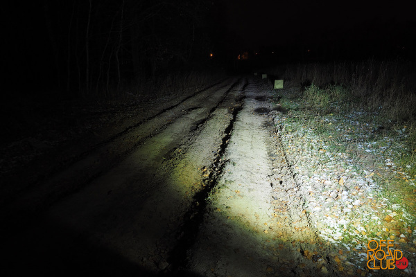 Светодиодная фара дальнего света РИФ 160 мм 18W LED