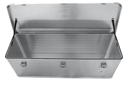 Ящик алюминиевый РИФ с замком 1176х385х412 мм (ДхШхВ)