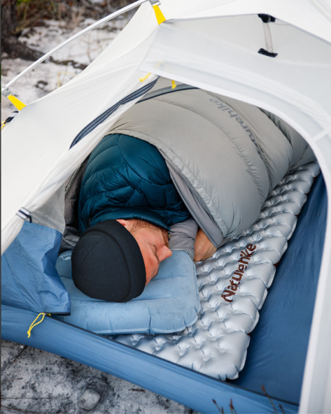 3 Коврик надувной Naturehike 183х64х8 см, оранжевый