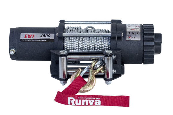 Лебёдка электрическая 12V Runva EWT4500A 2041 кг