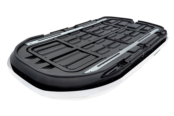 Бокс автомобильный на крышу Pentair CARAVAN 600L белый глянец, двусторонний