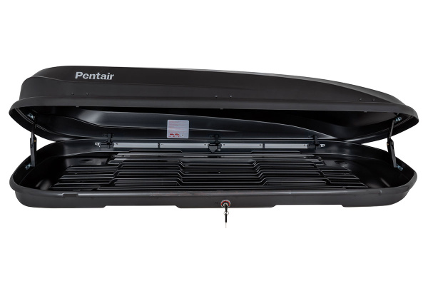 Бокс автомобильный на крышу Pentair RESORT 510L черный глянец, двусторонний