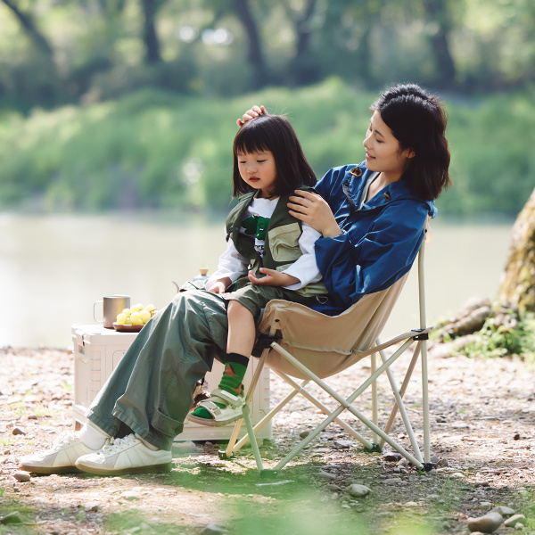 3 Кресло туристическое Naturehike Stellaluna T01 складное, 48х48х74 см, до 110 кг, бежевое