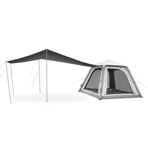 Палатка Naturehike Ango Air Pro, 4-местная, быстросборная, надувной каркас, серая Палатка Naturehike Ango Air Pro, 4-местная, быстросборная, надувной каркас, серая