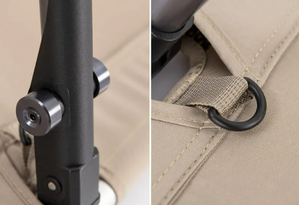 5 Раскладушка Naturehike XJC04 кемпинговая, хаки