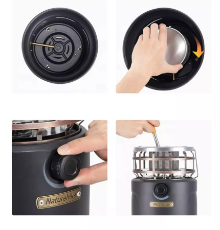 2 Обогреватель газовый Naturehike многофункциональный