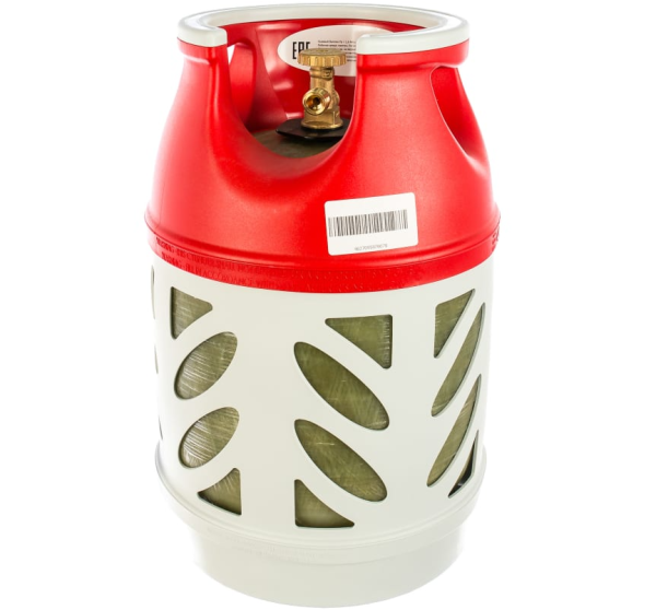 Баллон композитный газовый Hexagon Ragasco, российский тип соединения. Объем 18,2 л.