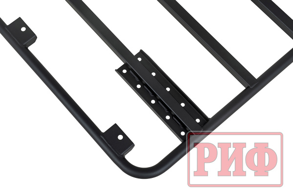 Багажник экспедиционный (платформа) РИФ 1200x1400 мм для Mitsubishi L200 2005-2015