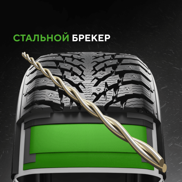 Шина Ikon Tyres 265/65 R17 116T XL Autograph Ice 9 SUV Studded (шип.)