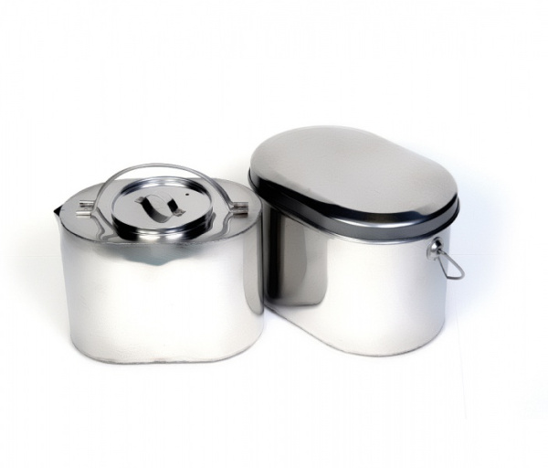 Набор охотника номер 1 (котелок 2,2 л. и чайник 1,7 л.) в чехле